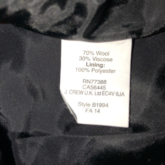 Wool Perfect Skirt Navy - Picture 5 of 5